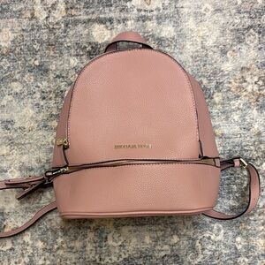 Michael Kors Blush Pink Backpack